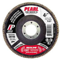 Redline™ CBT™ Maxidisc™ Flap Discs, Type 27 Shape - 5 X 7/8