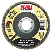 Silver Line™ AO Maxidisc™ Flap Discs For Metal, Type 27 - 4 1/2 X 7/8