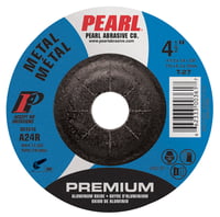 Premium D.A. Series Aluminum Grinding Wheel, Type 27 - 4-1/2 X 1/4 X 7/8