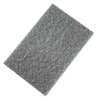 Non-Woven Hand Pads - 6" X 9" Gray