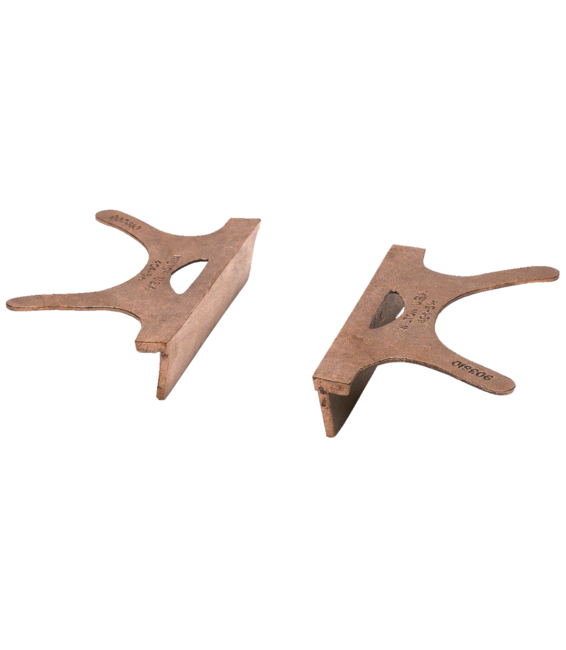 404-4COPPER JAW CAPS (PAIR)