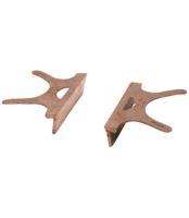 404-6 COPPER JAW CAPS (PAIR)