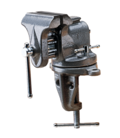 3 IN SWIVEL CLAMP-ON VISE