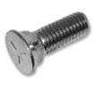 7/16-14 x 1 1/2 PLOW BOLT GRADE 5 PLAIN