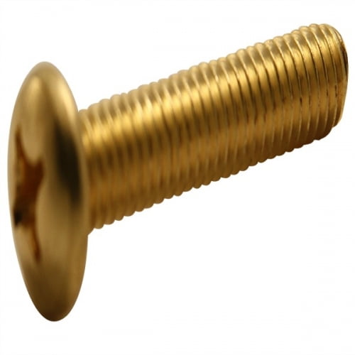 1/4-20 x 1 1/2 PHILLIPS PAN MACHINE SCREW BRASS