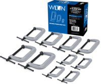 WILTON 140 SERIES 10 PC C-CLAMP KIT