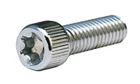 Chrome Torx Socket Heads Knurled