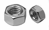 50 PC BAG CHROME M10-1.25 HEX NUT