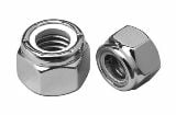 Chrome Nylon Insert Nut