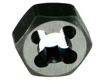 3mm-.50 HEX DIE RETHREADHIGH CARBON STEEL