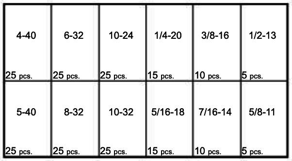 184679 NYLON INSERT LOCK NUTS