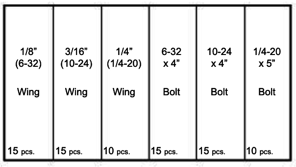 TOGGLE BOLTS W/ WINGS