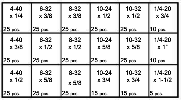 FLAT SOCKET HEAD CAP SCREWS