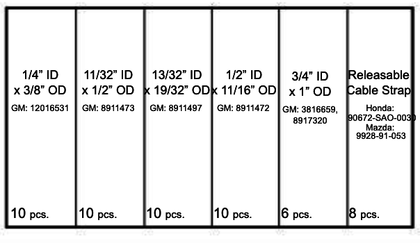 WIRE HARNESS ROUTING CLIPS