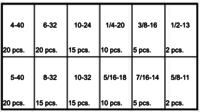 184704 NYLON INSERT LOCK NUTS