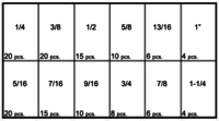 184718 EXTERNAL RETAINING RINGS