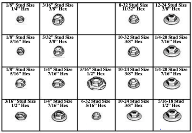 THREAD CUTTING NUTS & WASHER LOCK NUTS