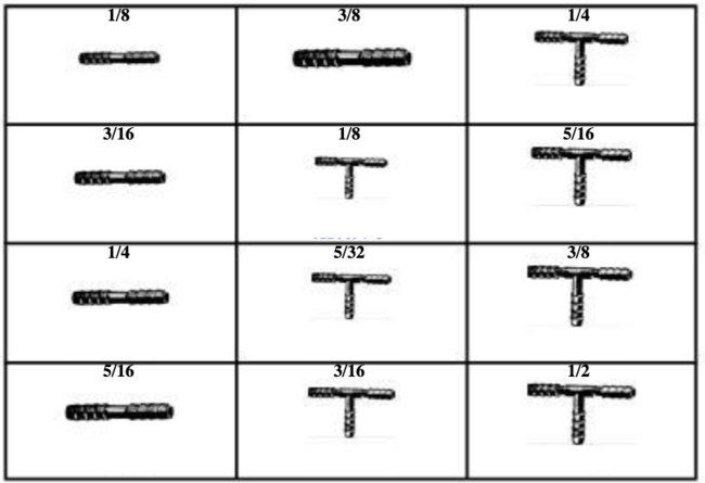 185038 VACUUM CONNECTORS