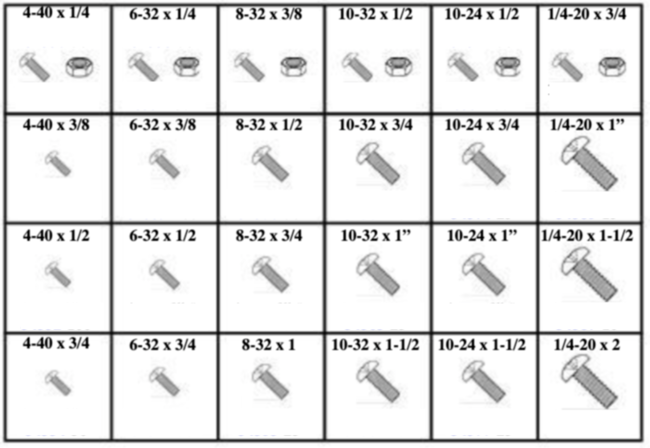 185072 PHILLIPS PAN HEAD MACHINE SCREWS