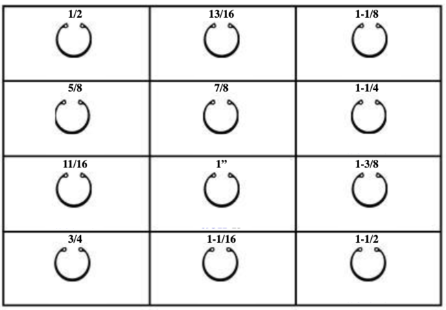 185086 INTERNAL RETAINING RINGS