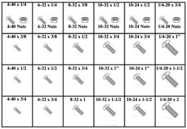 185100 PHILLIPS PAN HEAD MACHINE SCREWS