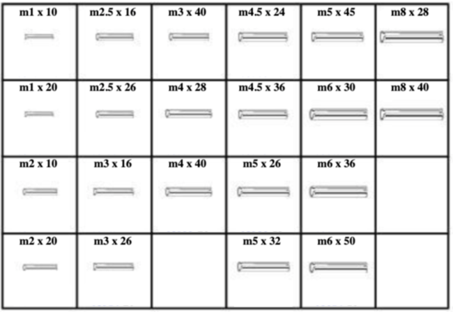 METRIC ROLL PINS