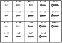 PHILLIPS PAN HEAD TAPPING SCREWS