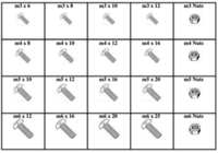 METRIC PHILLIPS PAN MACHINE SCREWS