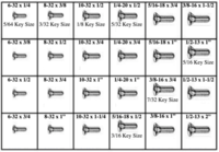 185108 SOCKET FLAT HEAD CAP SCREWS