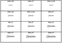 COTTER PINS EXTENDED PRONGS