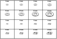 METRIC FLAT & LOCK WASHERS