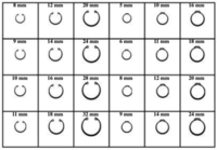 METRIC RETAINING RINGS