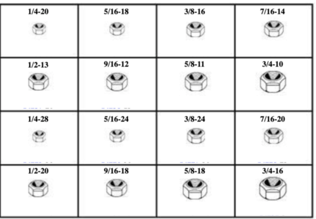 184883 ALL STEEL PREVAILING TORQUE LOCKNUTS