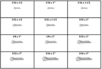 COTTER PINS - EXTENDED PRONG