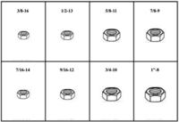 184916 FINISHED HEX JAM NUTS