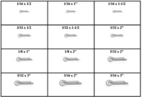 184933 COTTER PINS - EXTENDED PRONG