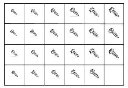 SLOTTED HEX WASHER & HEX HEAD SHEET METAL SCREWS