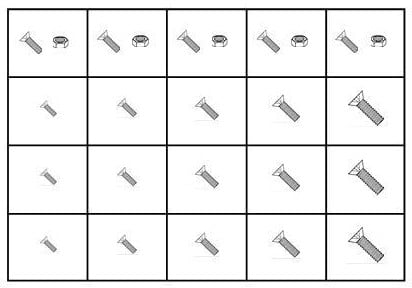 Phillips Flat Head Machine Screws