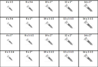 180901 PHILLIPS FLAT HEAD WOOD SCREWS