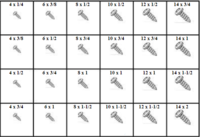 180903 PHILLIPS PAN HEAD SHEET METAL SCREWS