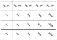 Phillips Flat Head Machine Screws