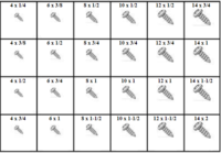 184798 PHILLIPS PAN HEAD SHEET METAL SCREWS