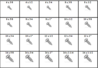 184799 PHILLIPS PAN HEAD SHEET METAL SCREWS