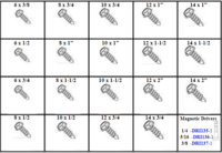 HEX WASHER HEAD DRILL & TAP SCREWS