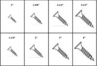 184807 DRYWALL SCREWS