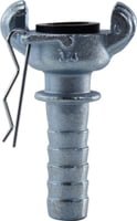 1 DUCTILE HOSE END