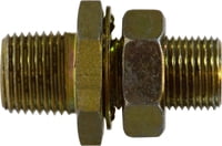 1/2 X 1-14 X 3/8 BRASS BULKHEAD