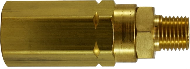 Female x Male High Pressure Check Valve 3,000 PSI