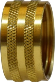 3/4 KNURLED GARDEN HOSE NUT