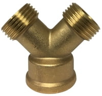 3/4 GARDEN HOSE  Y  CONNECTOR